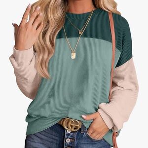 Women’s Long Sleeve Color Block Long Sleeve Shirt